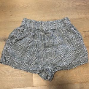Plaid shorts